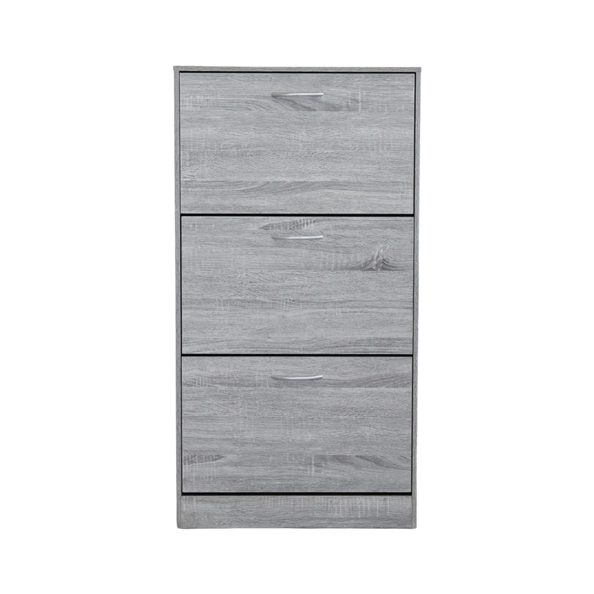 Vicky Slim Wooden Shoe Cabinet with 3 Doors — 5
