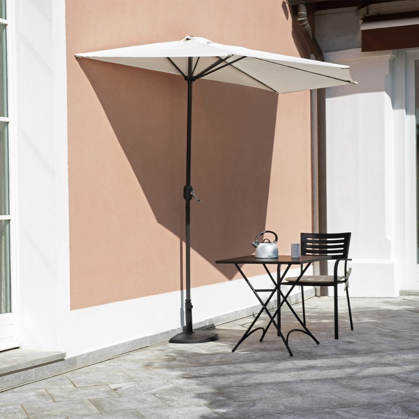 Half Wall Parasol 300x150cm Kedels Maui E5036 — 2