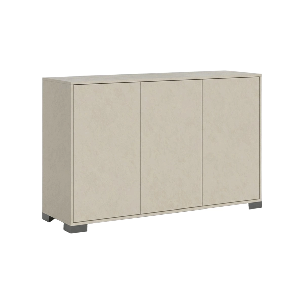 Modern 3-Door Sideboard for Living Room Kitchen 130x40x83 Lumina — 1