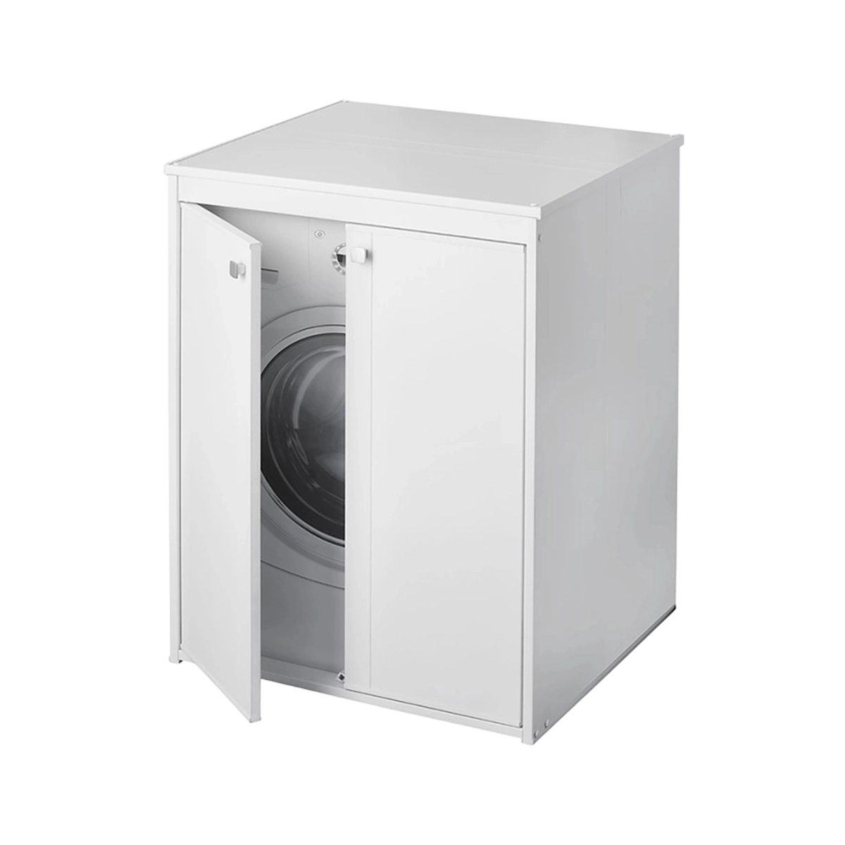 Outdoor Washing Machine Cabinet in PVC 70x60x94cm Onda Negrari 5012P — 4