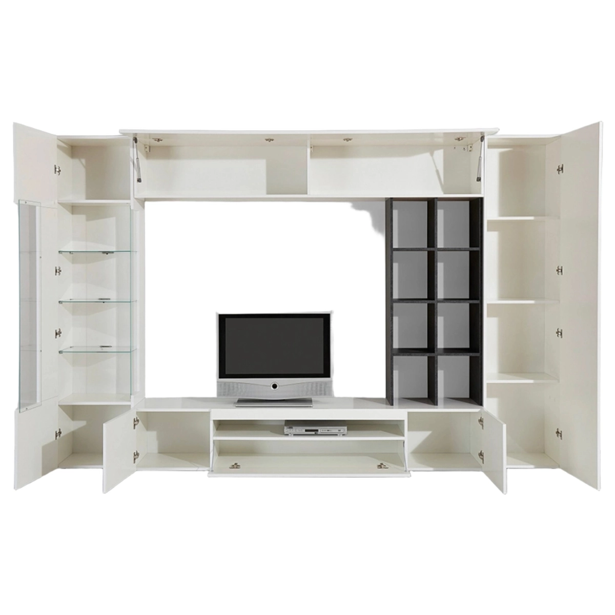 Modern Living Room Wall Unit with TV Stand Showcase Column Egypt Web Furniture — 5