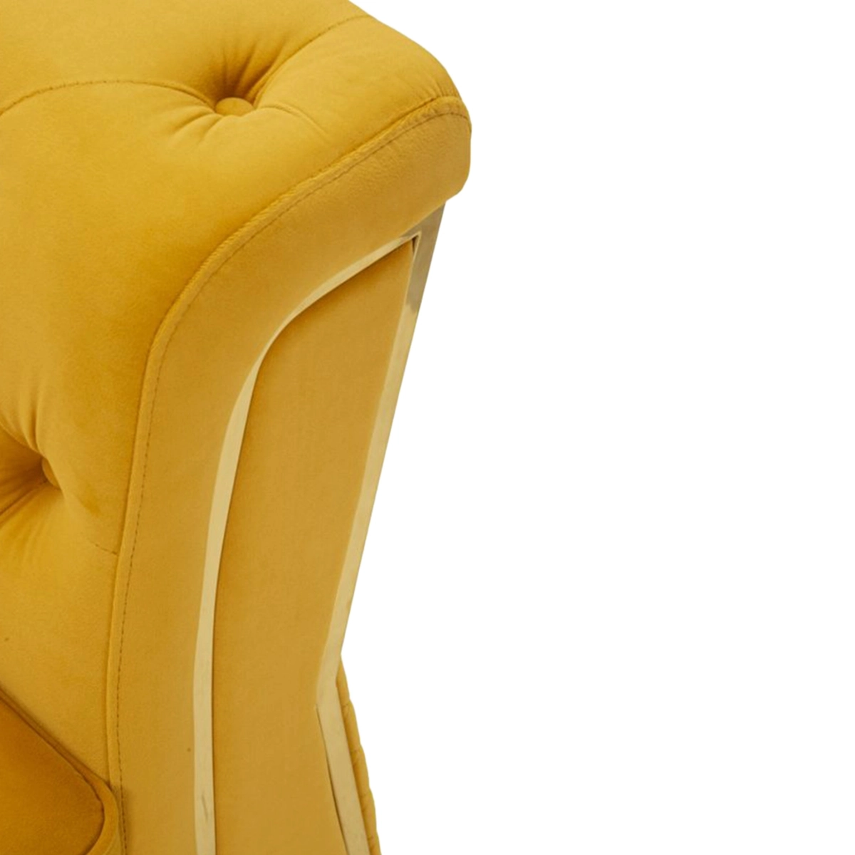 Emy Velvet Upholstered Armchair with Cushion Mauro Ferretti — 7