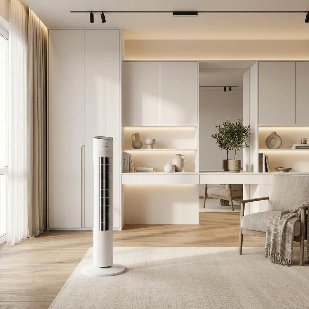 Ventilatore a torre con telecomando e timer Ktf-360