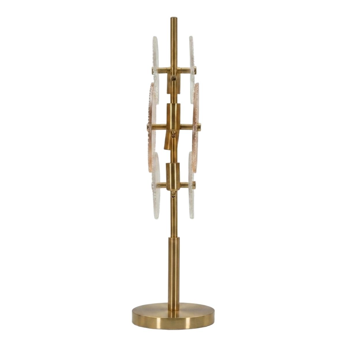 Osaka Modern Iron and Decorative Glass Table Lamp — 7
