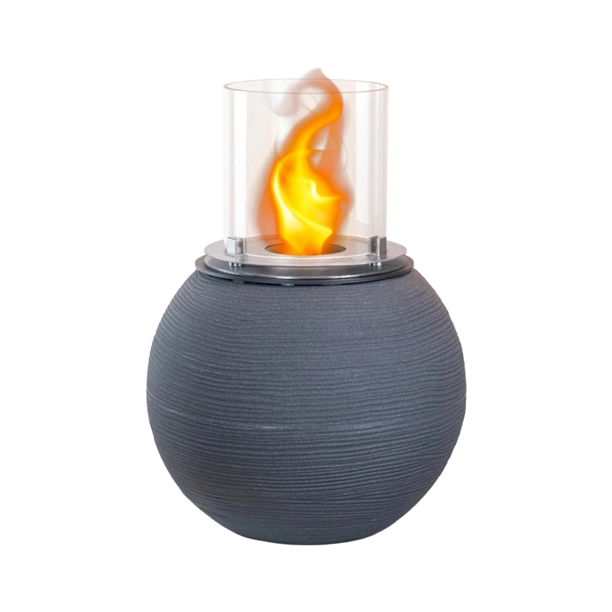 Divina Fire Botticelli Freestanding Bioethanol Fireplace Ø 40 x 54cm — 1