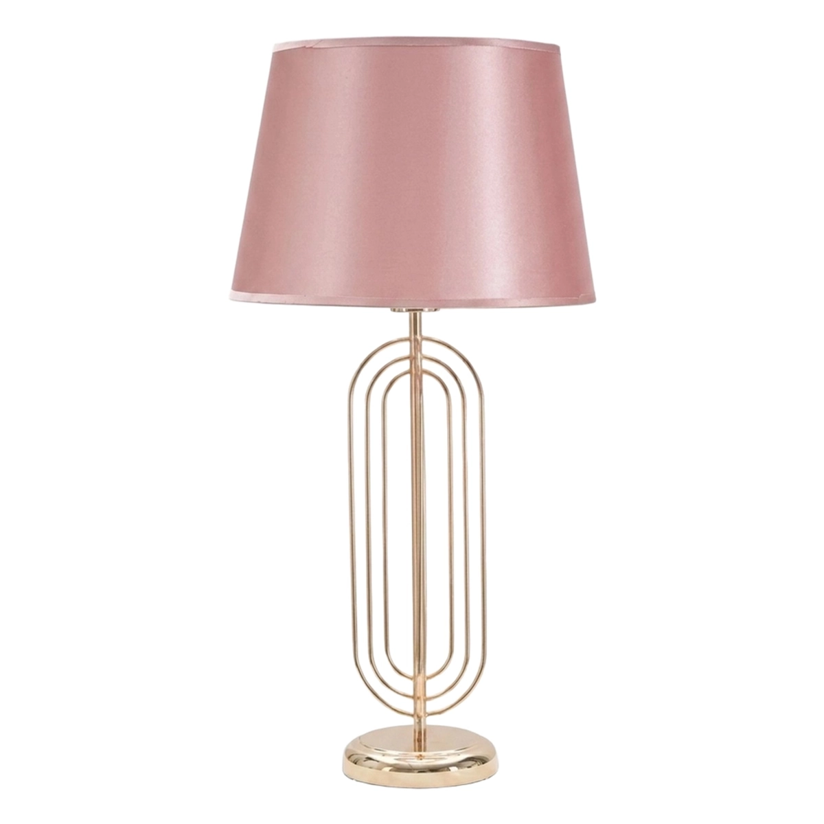 Glam Table Lamp in Metal and Tessuto Krista 64 — 1