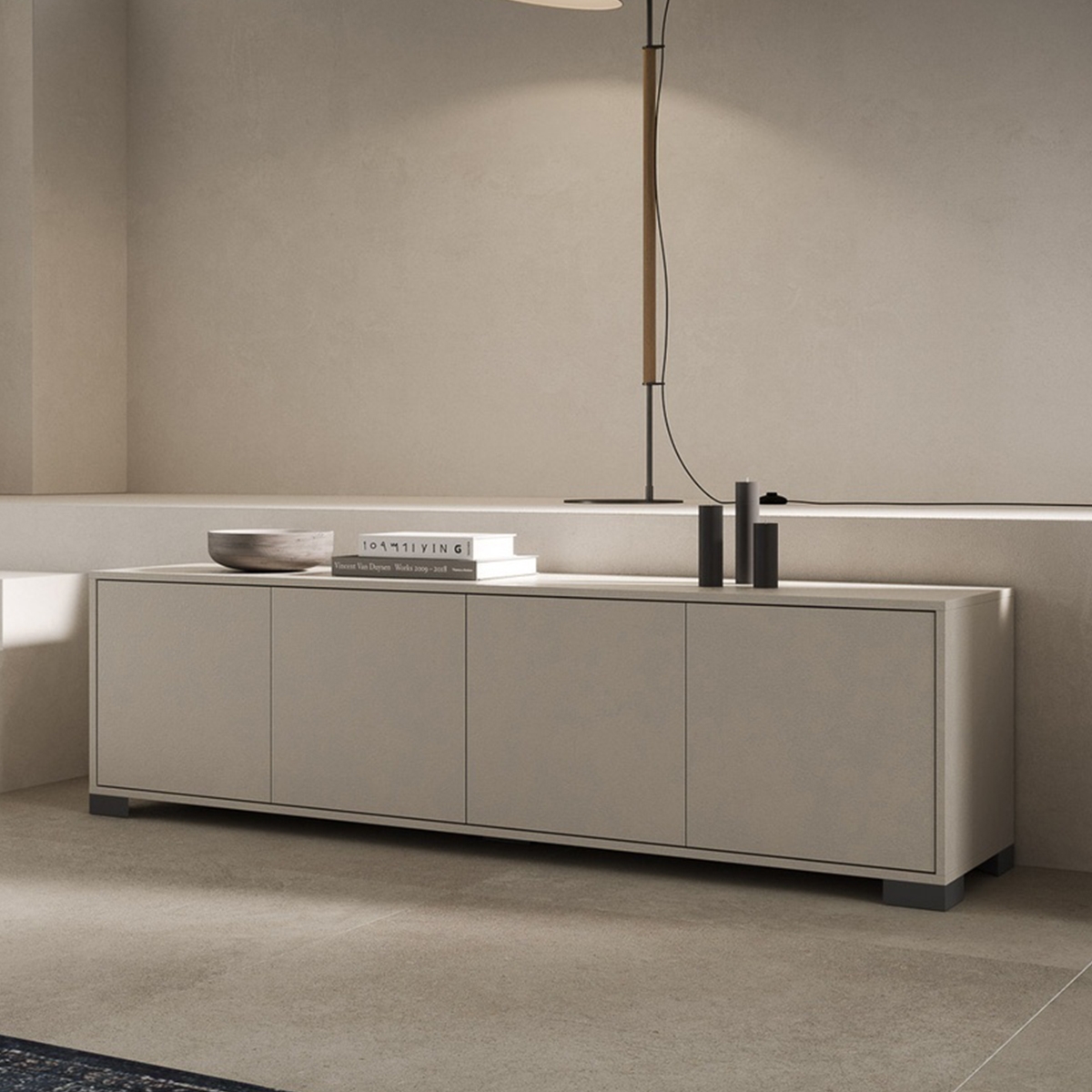Modern Floor TV Stand for Living Room 172x40x48 cm Lumina — 2