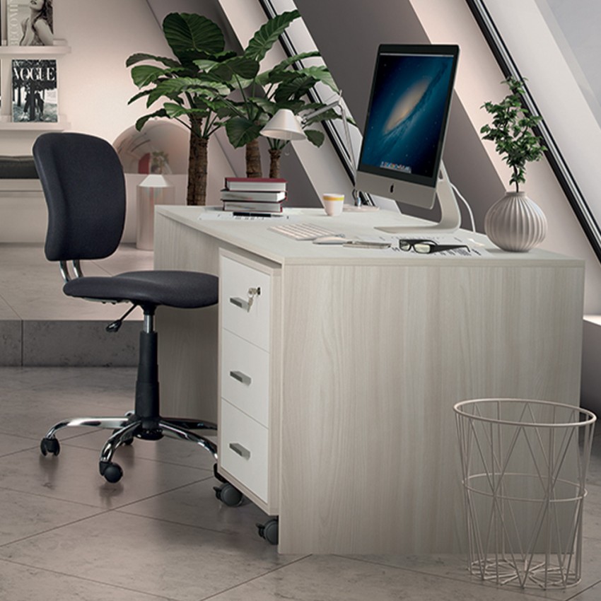 Modern Home Office Desk 150 cm Sarmog Regular — 4