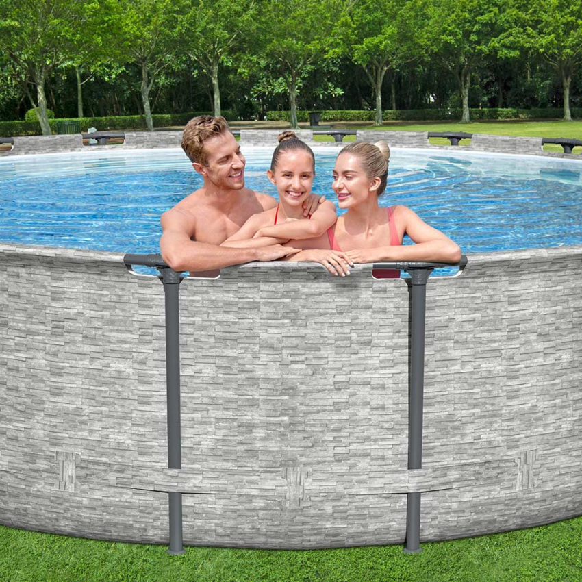 Bestway Steel Pro Max Pool Round Above Ground Pool 488x122 cm 5619E — 5
