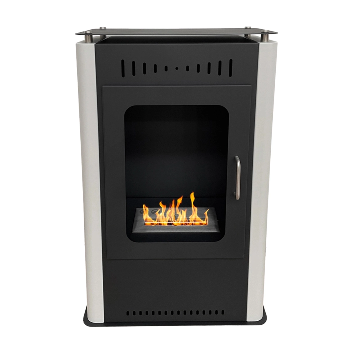 Divina Fire Asia Freestanding Bioethanol Fireplace 50x27x80cm — 3