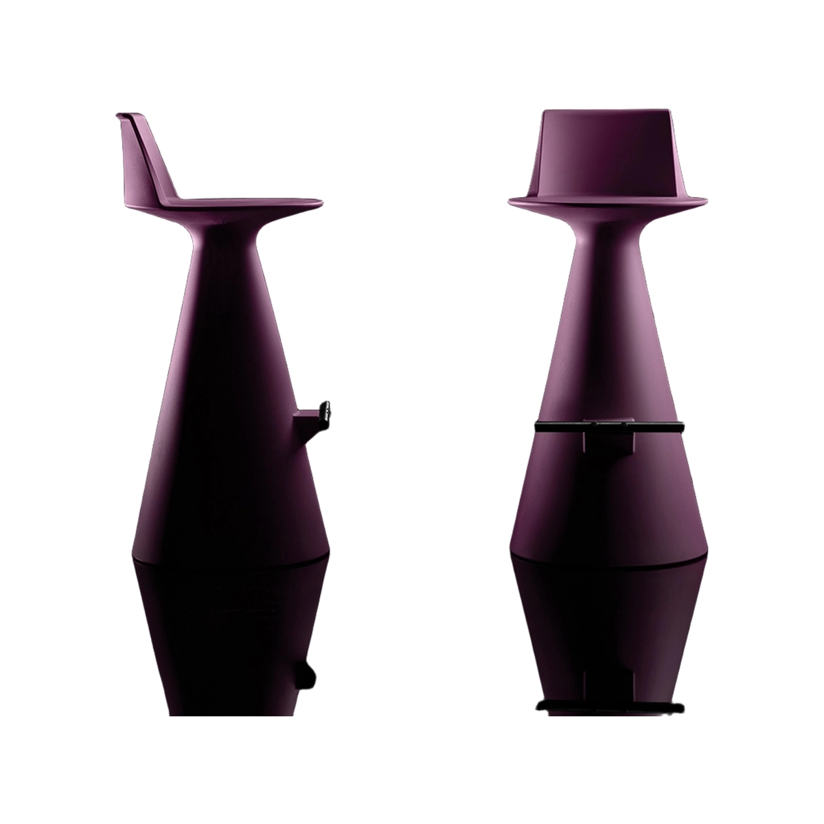 Lira LYXO polyethylene modern indoor outdoor bar stool — 2
