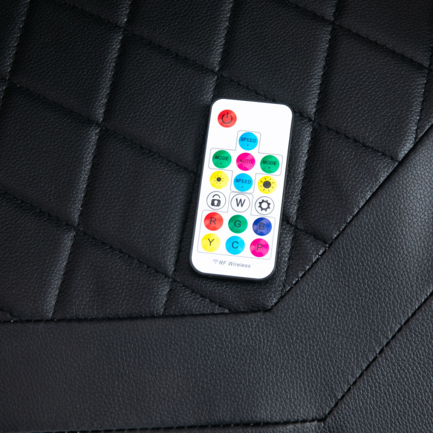 Ergonomic RGB LED Gaming Chair The Horde by Egli — 5