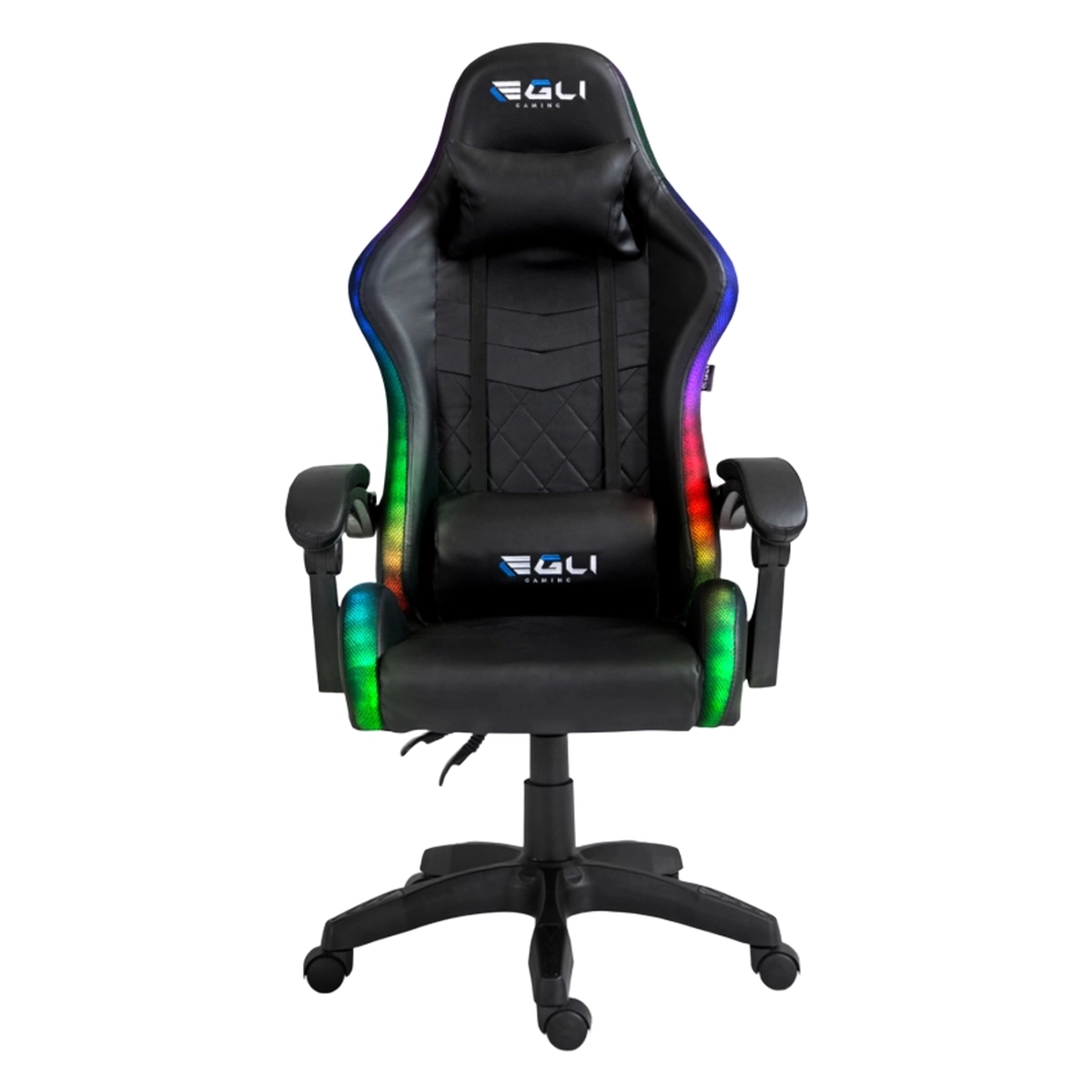 Ergonomic RGB LED Gaming Chair The Horde by Egli — 6