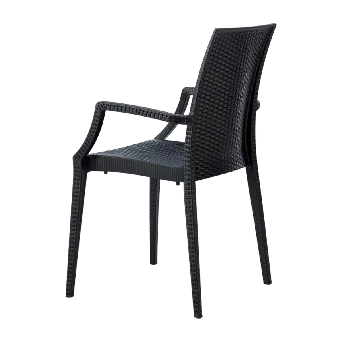 Garden Armchair Chair in Polyrattan Bistrot Arm Grand Soleil — 3