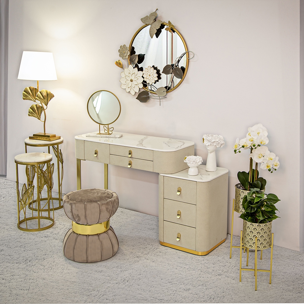 Vanity Dressing Table with 6 Drawers by Mauro Ferretti — 2