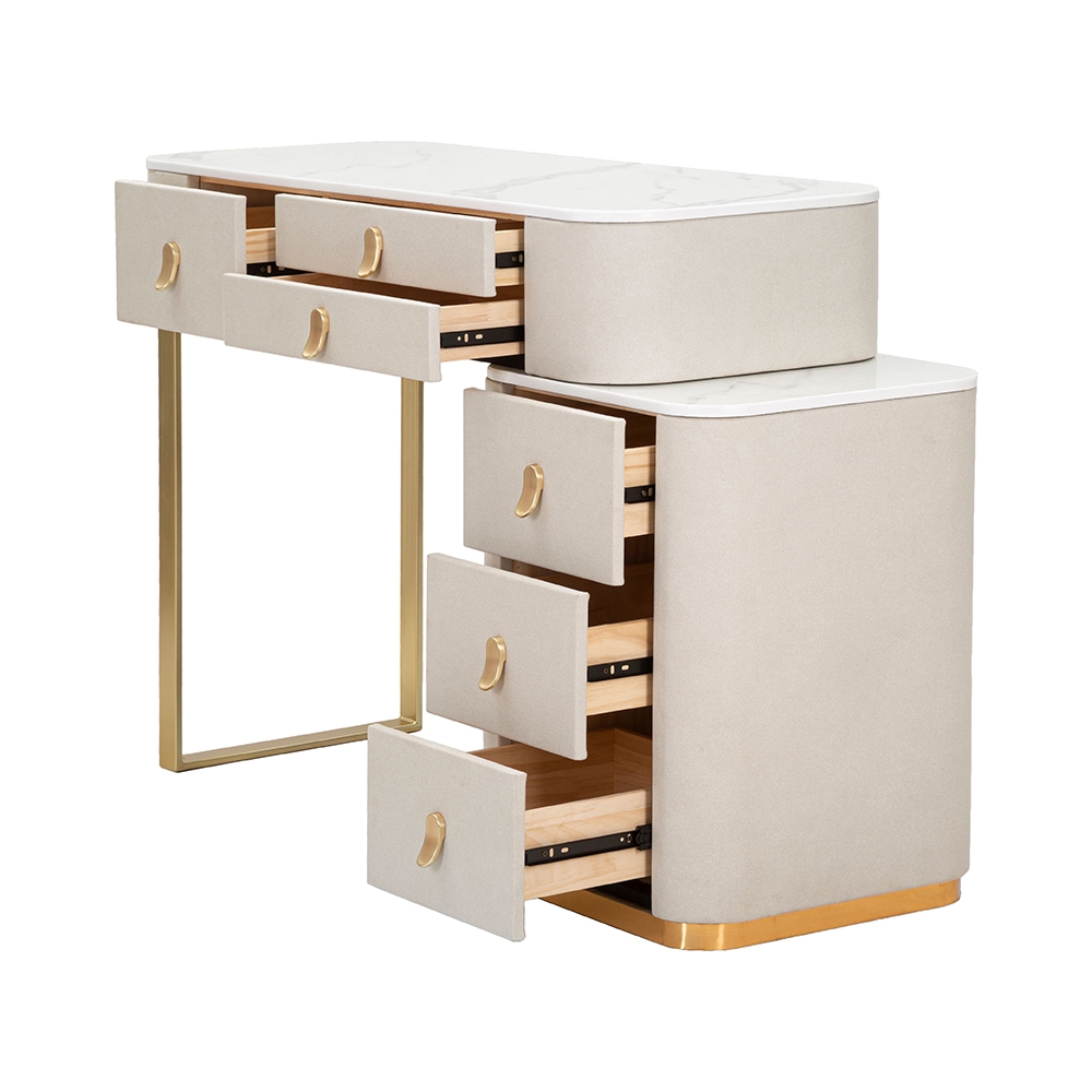 Vanity Dressing Table with 6 Drawers by Mauro Ferretti — 5