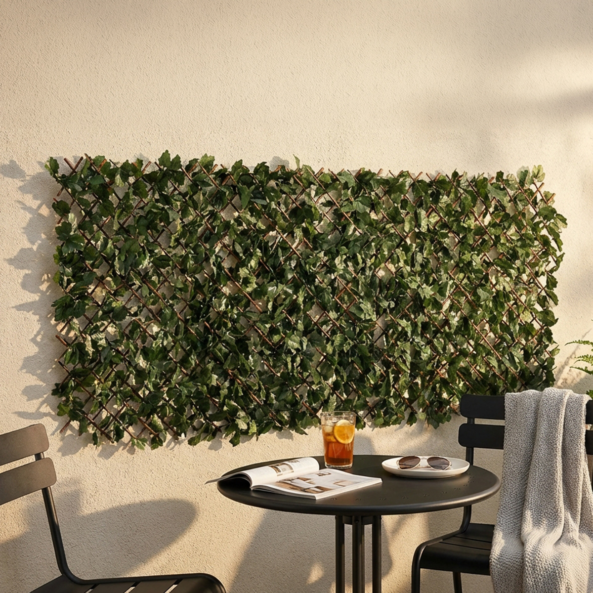 Cosma Expandable Bamboo Artificial Hedge 200x100x6 cm Pitosforo — 3