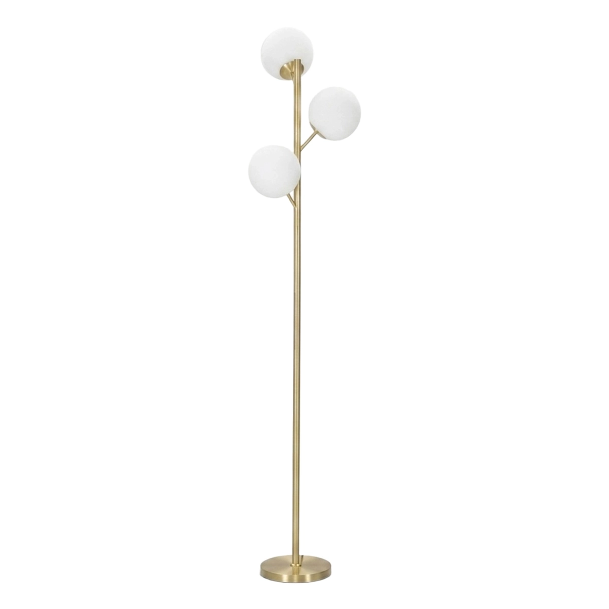 Glamy 3-Light Floor Lamp in Metal and Vetro — 1