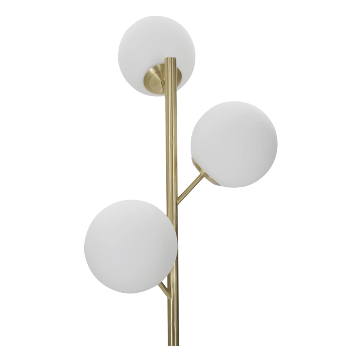Glamy 3-Light Floor Lamp in Metal and Vetro — 3
