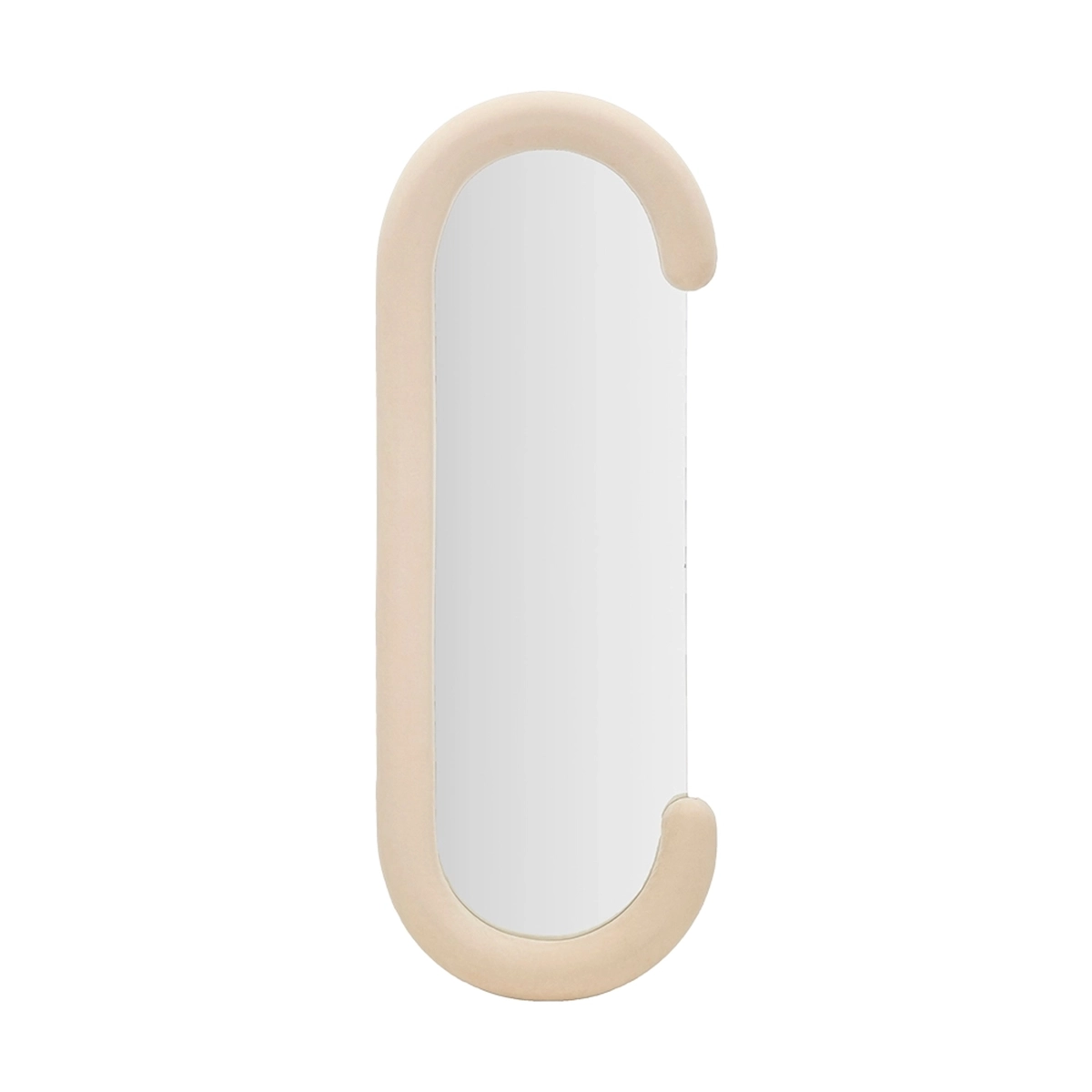 Modern Floor and Wall Velvet Mirror 60x160 cm Chantal — 3