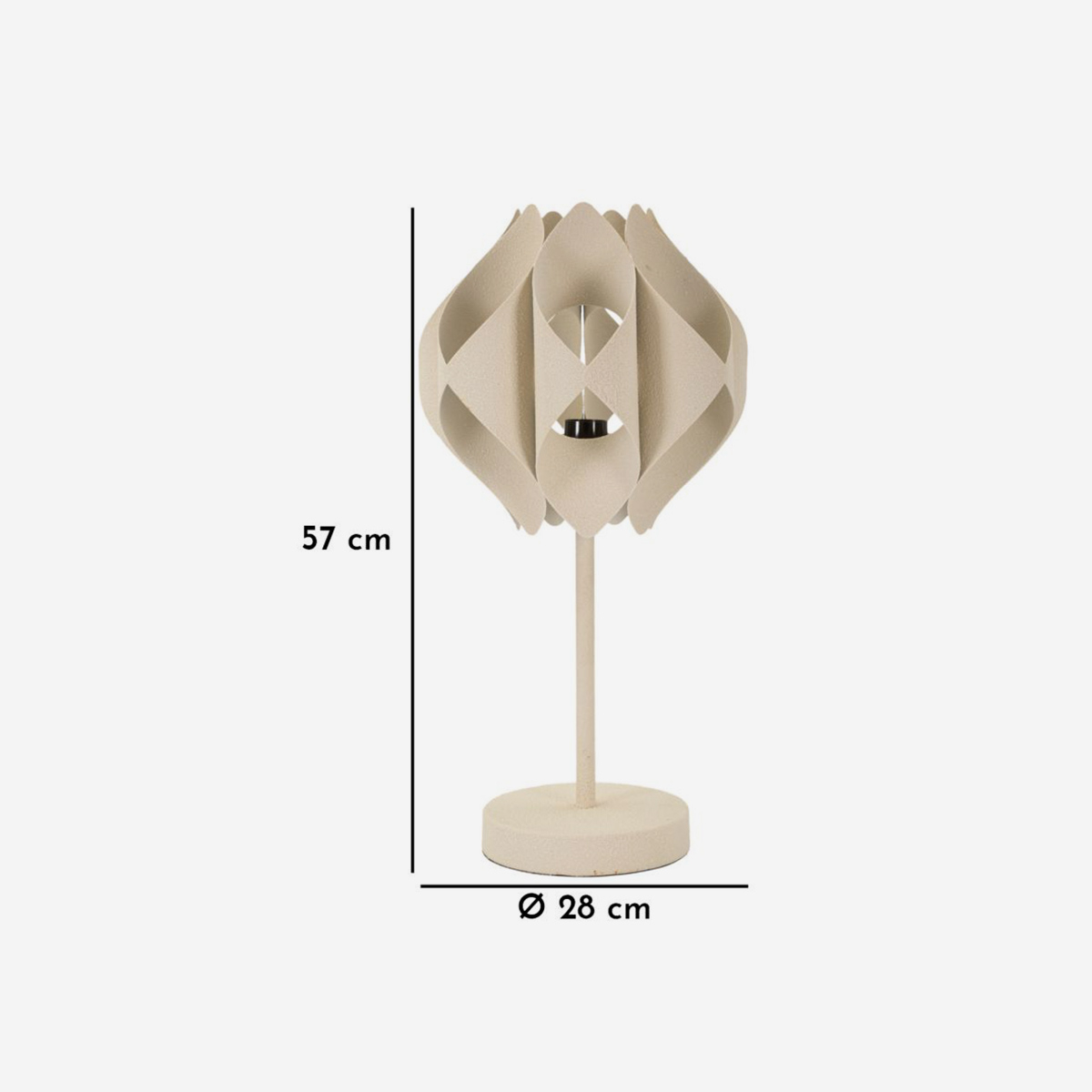 Space Modern Iron Table Lamp — 3