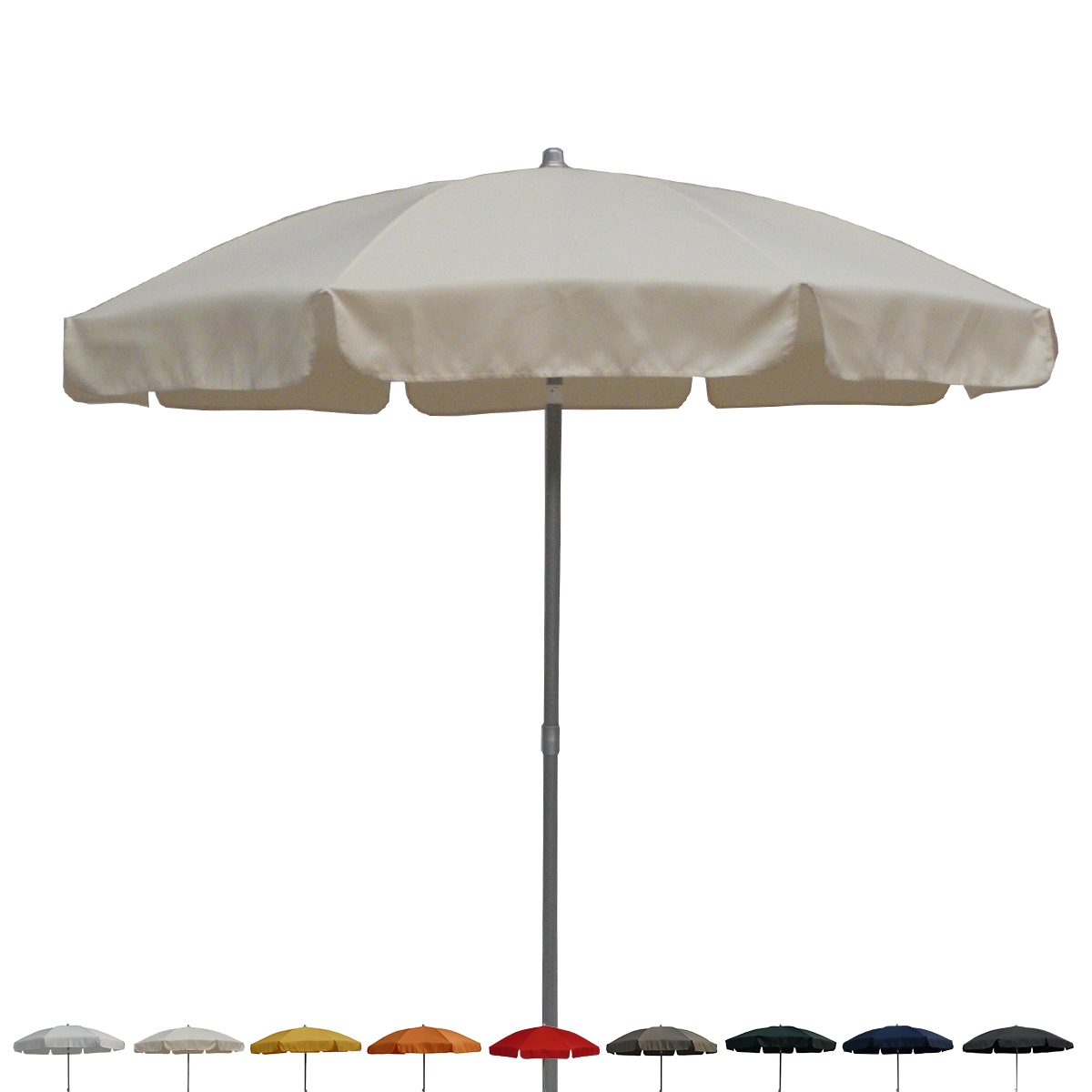 Maffei Borgo ART 12 Round Garden Parasol 200 cm — 1