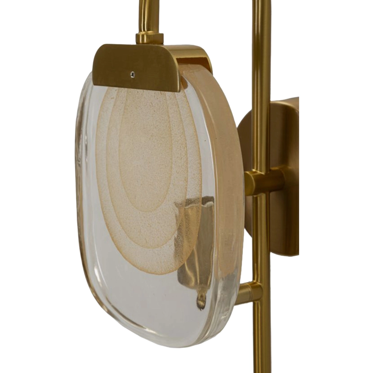 Softy wall sconce in iron and Vetro — 5