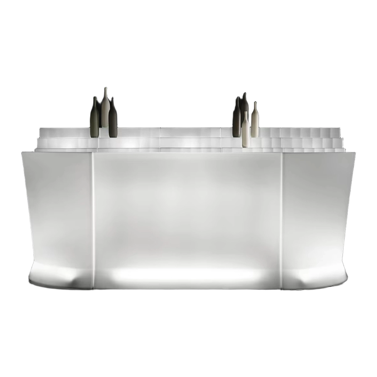 Marvy 65 Outdoor Illuminated Bar Counter with Sink Kit — 4