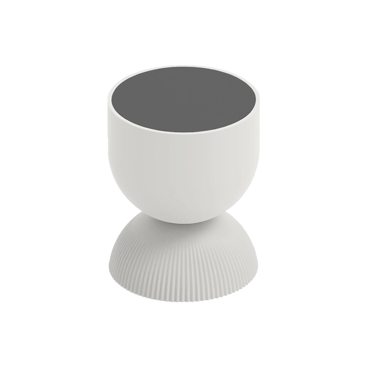 Illo LYXO Modern Indoor & Outdoor Side Table in Polietilene Anthracite — 1