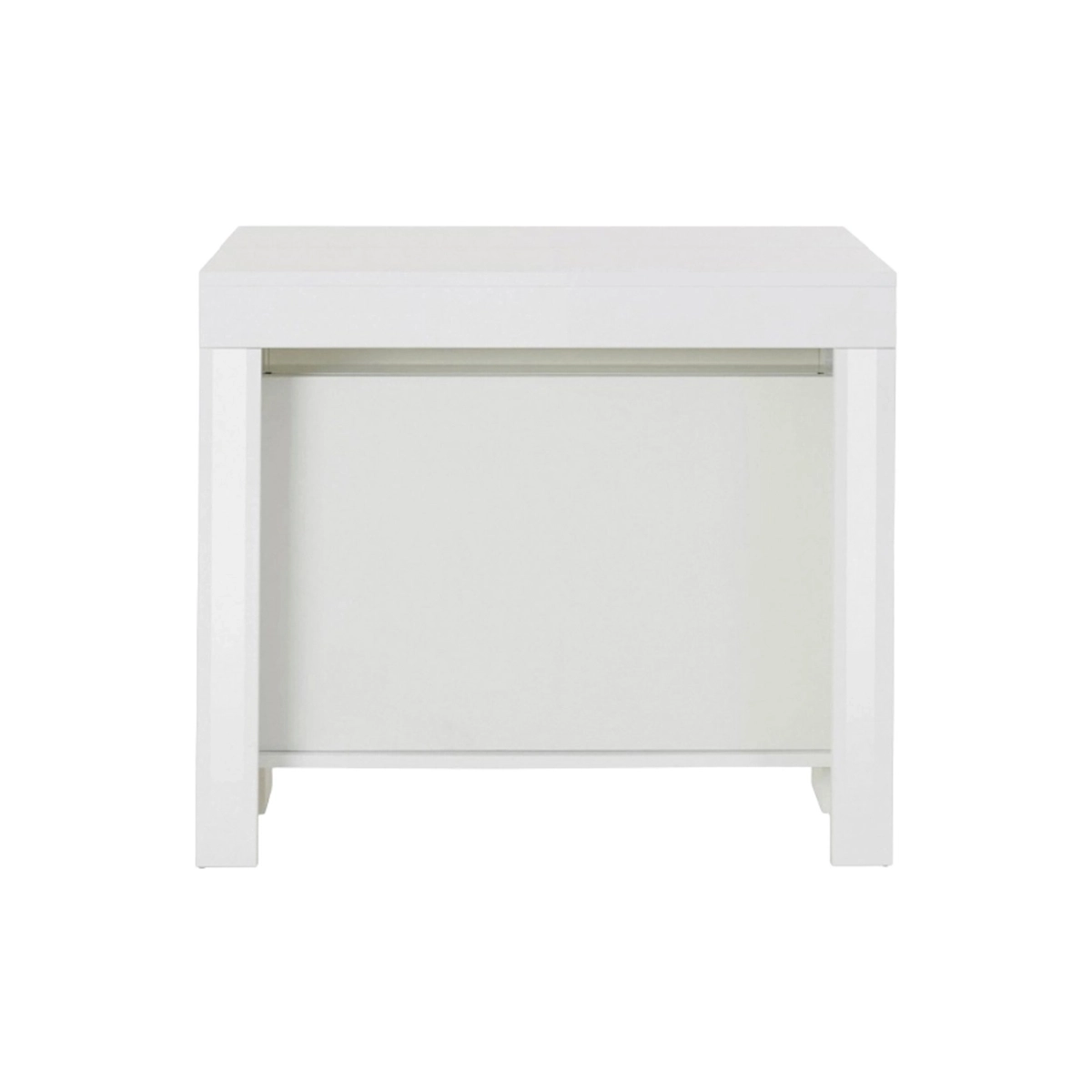 Pratika White Extendable Console Table Glossy White 90x51-300cm — 5