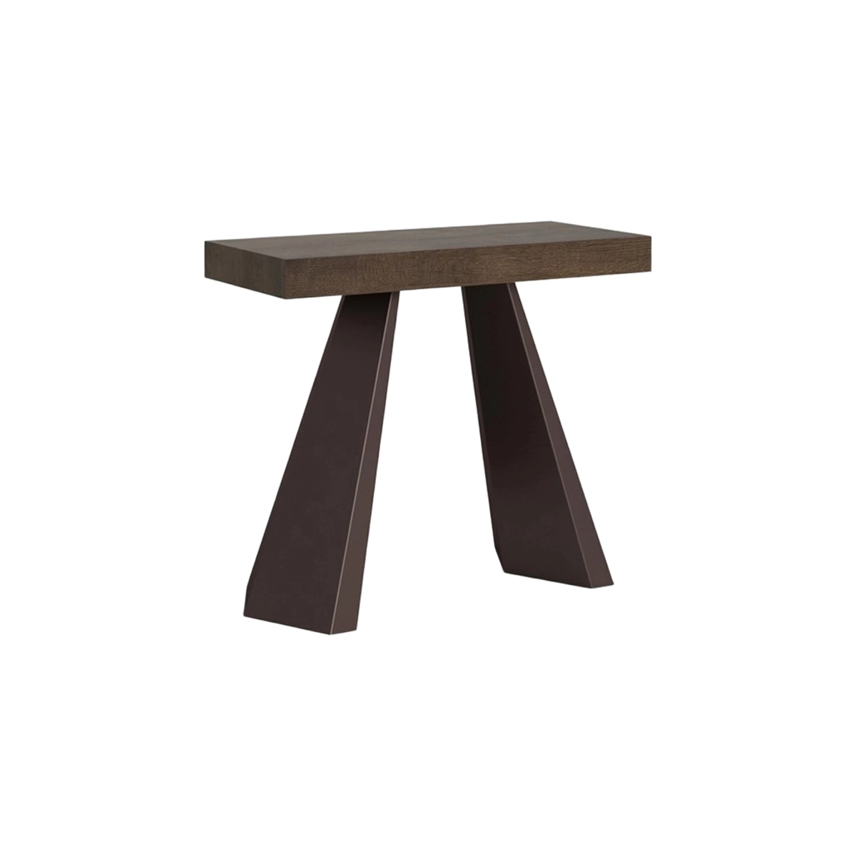 Extendable console table 90x40-300cm walnut Diamante Noix — 1