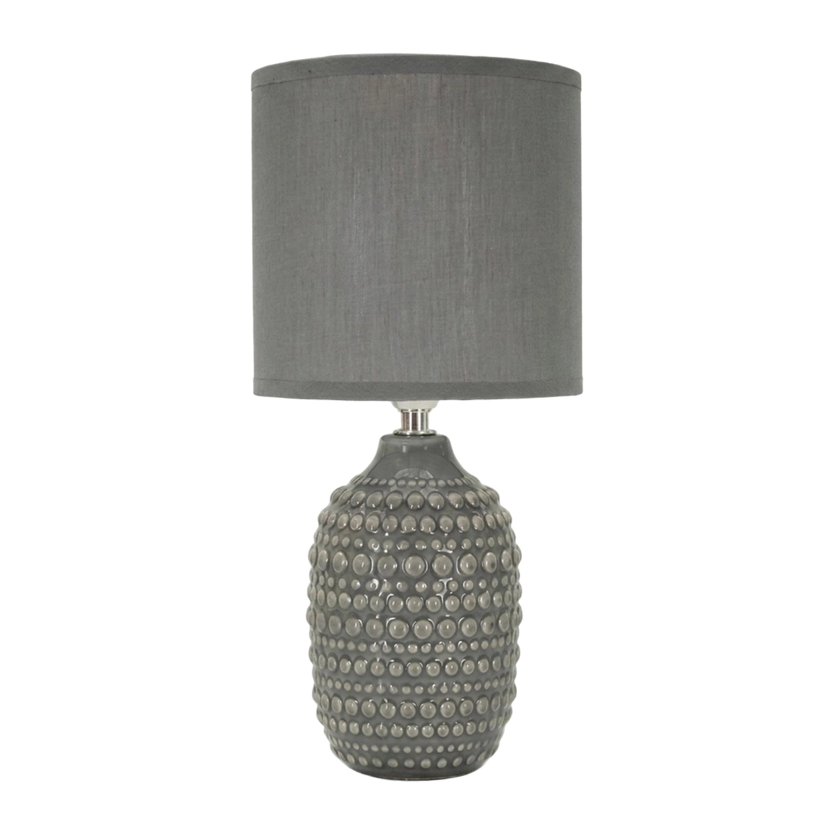 Mauro Ferretti Points Bedside Lamp in Ceramic and Fabric — 1