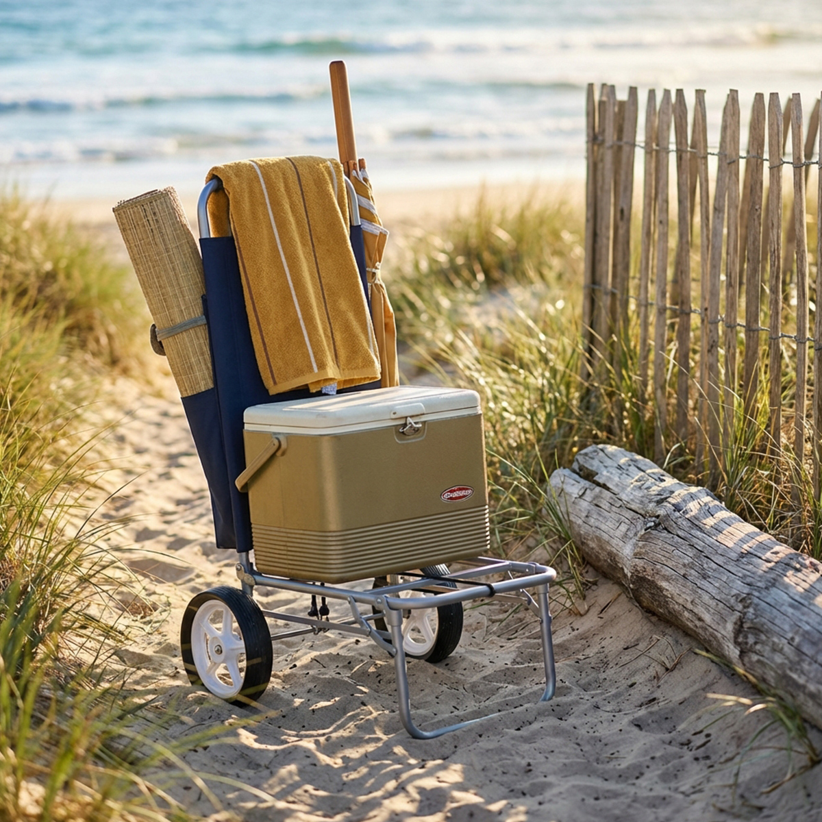 Beach Folding Steel Beach Trolley Cosma — 3