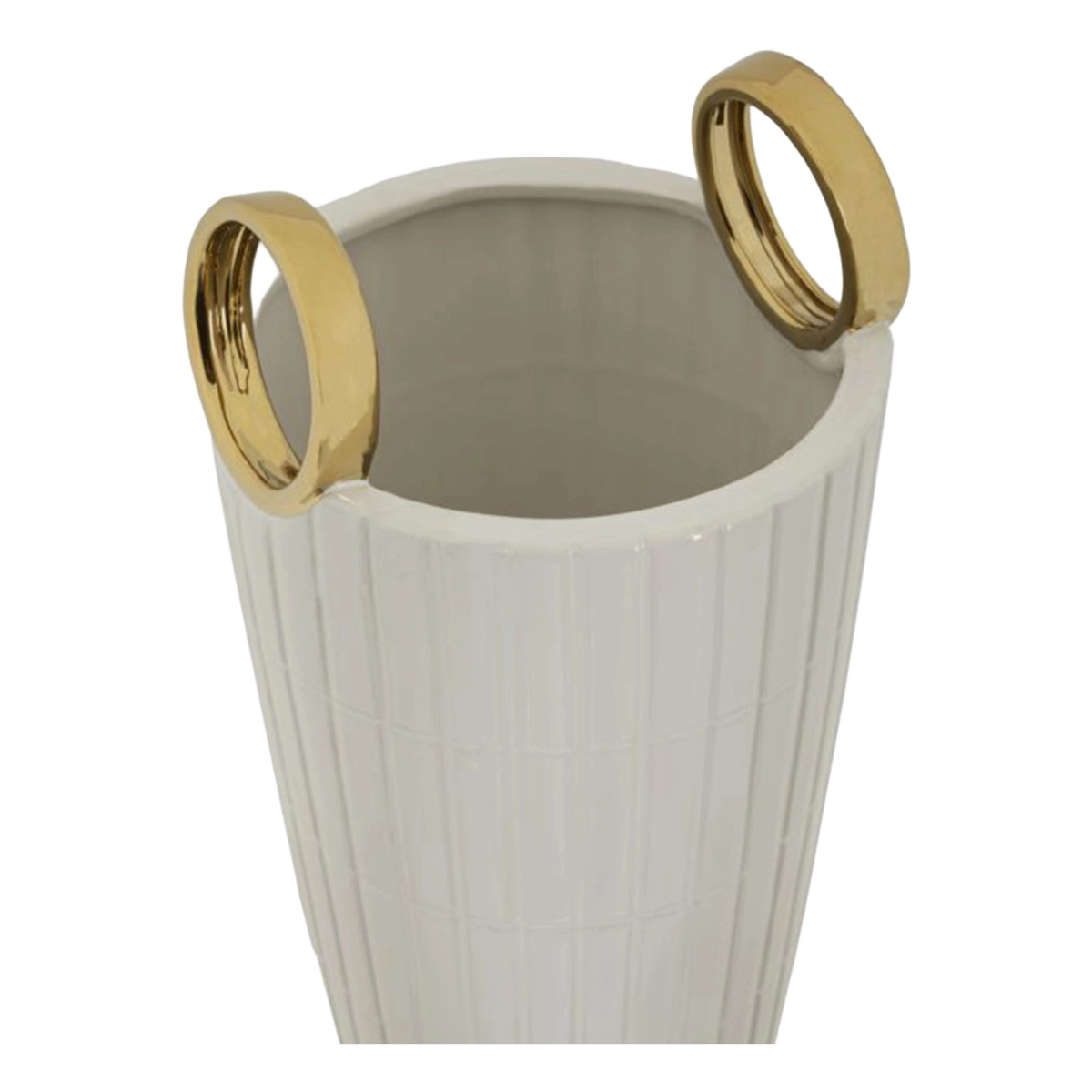 Ceramica Decorative Vase with Textured Reliefs Shopping 45 — 6