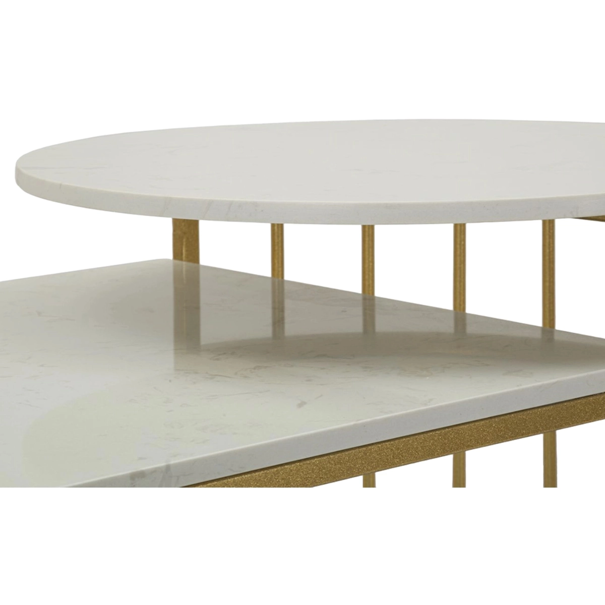 Ankara coffee table in Ferro with marble effect — 7