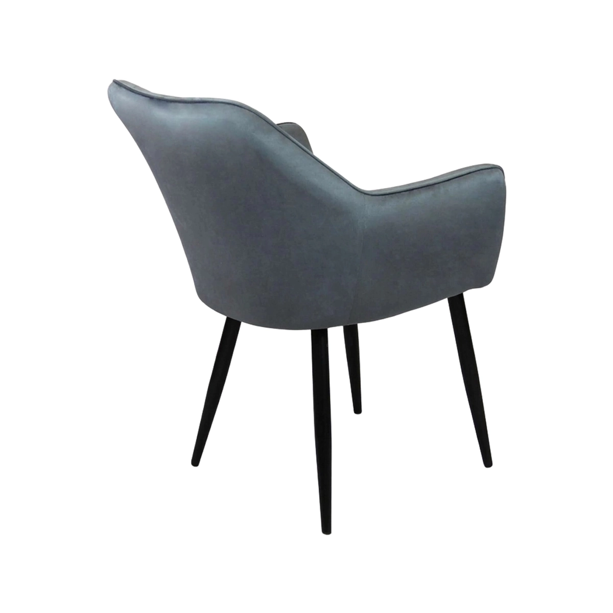 Candy Modern Velvet Armchair with Armrests — 5