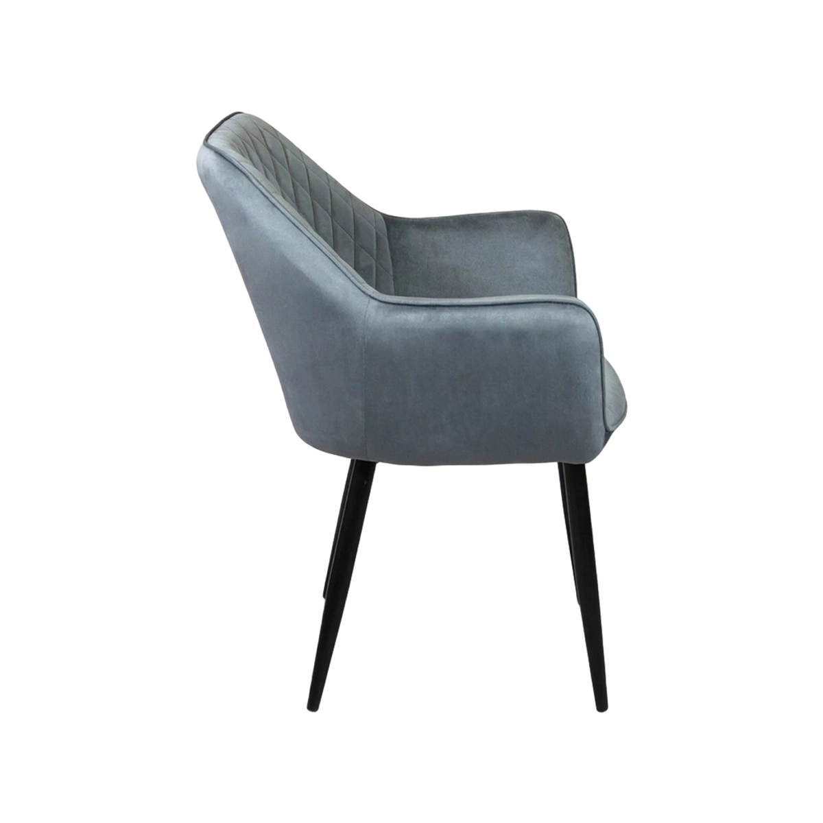 Candy Modern Velvet Armchair with Armrests — 4