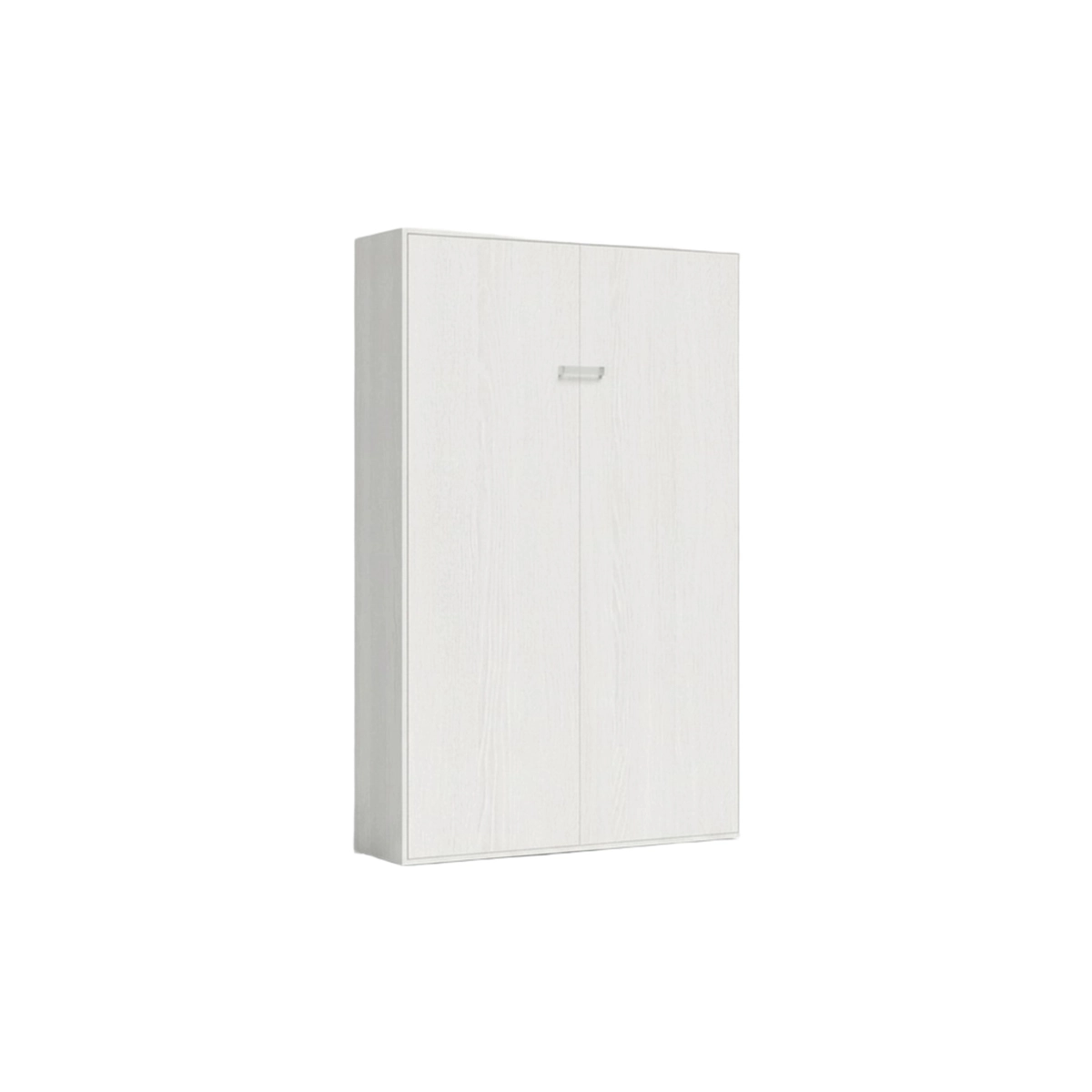 Kentaro Vertical Murphy Bed 120x190cm White Ash Itamoby — 4