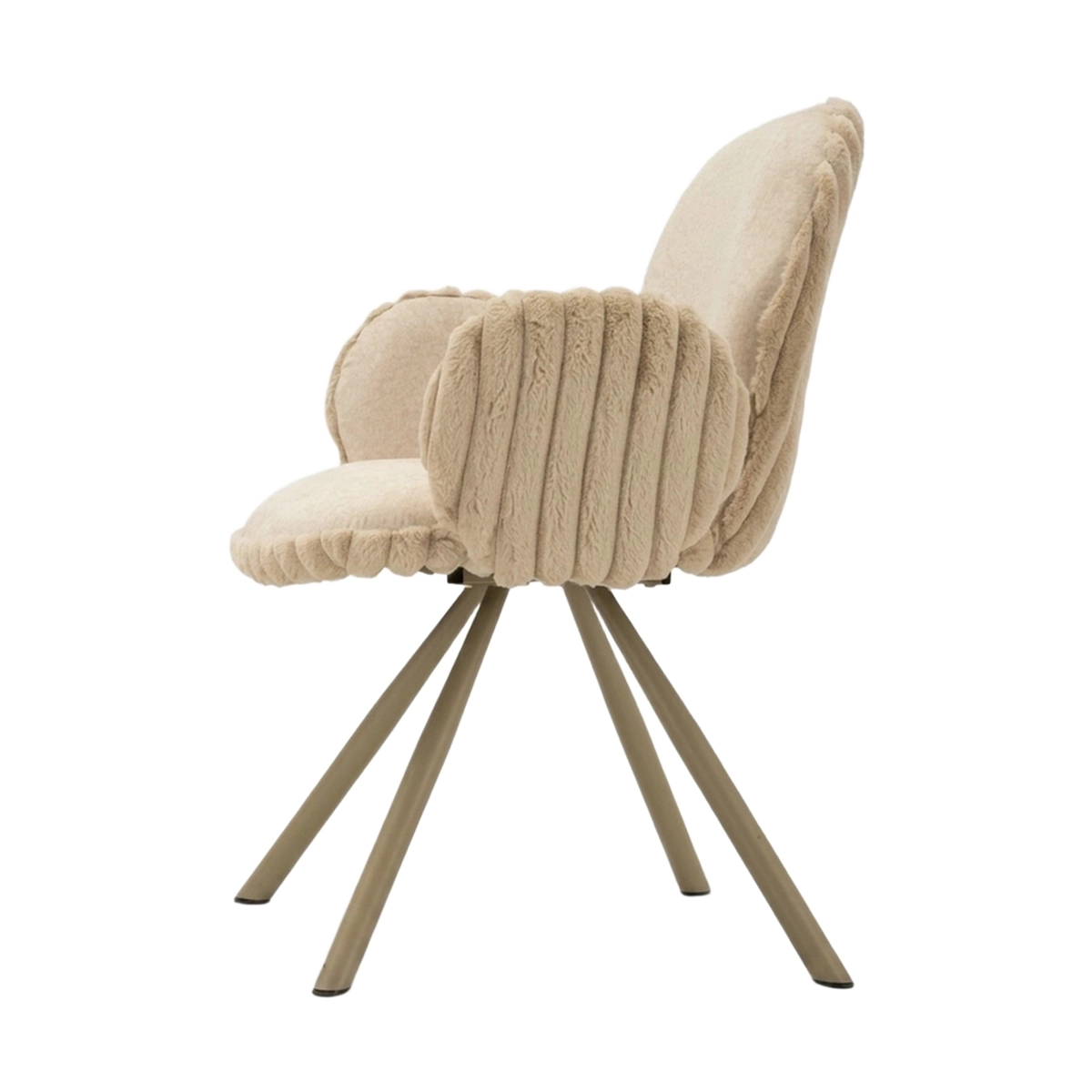 Set of 2 Stoccolma B Upholstered Dining Chairs with Armrests — 3