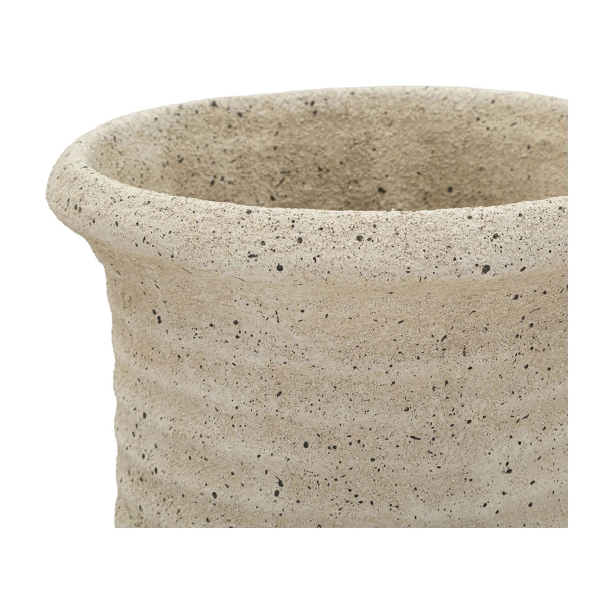 Tall Outdoor Polyresin Planter Sand 110 — 5