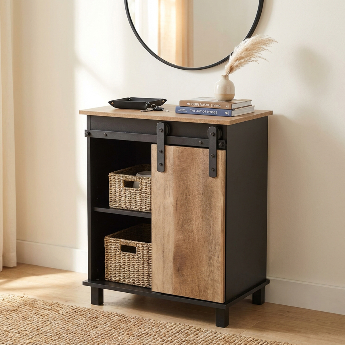 Industrial Living Room and Office Sideboard Cabinet Xavier — 2