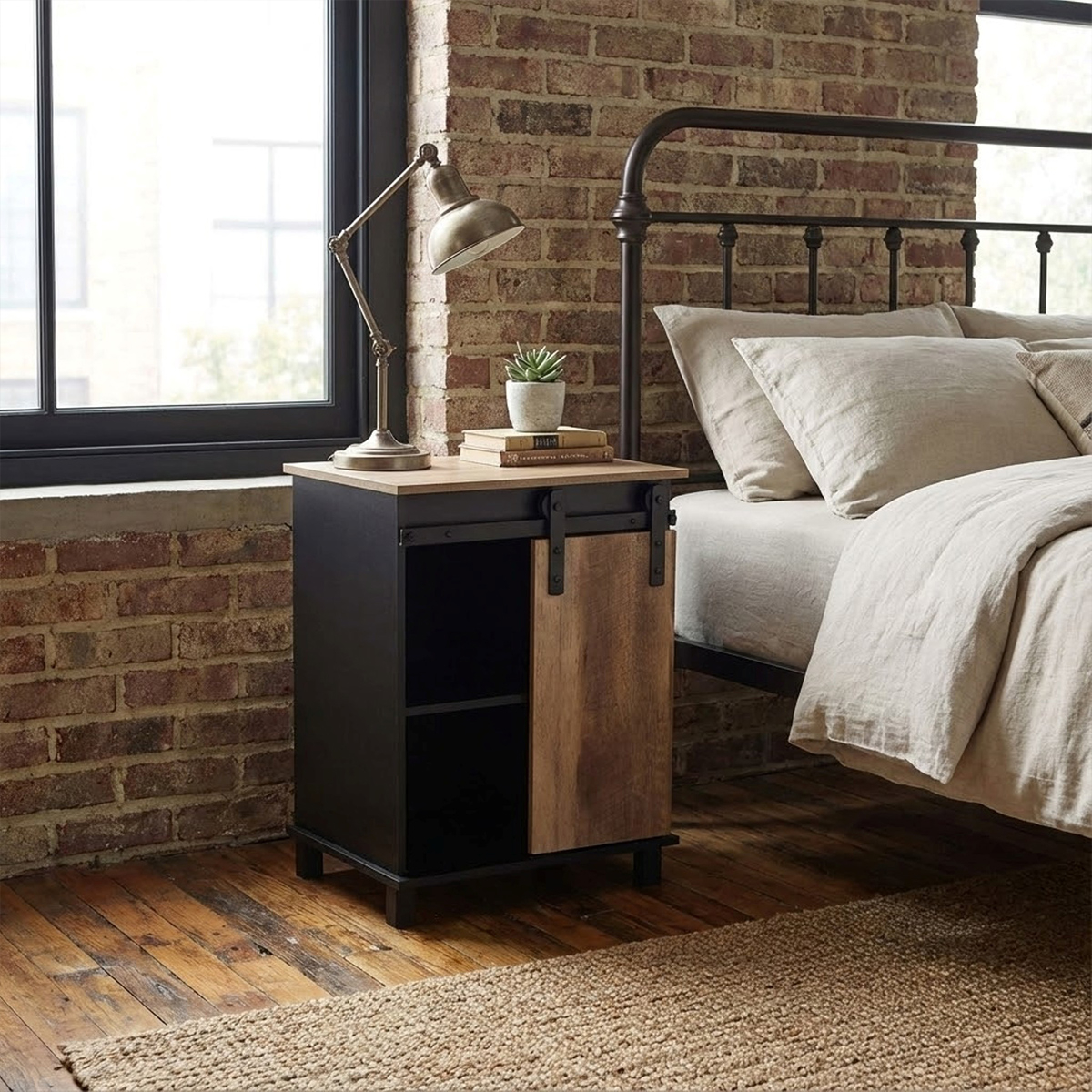 Industrial Living Room and Office Sideboard Cabinet Xavier — 3