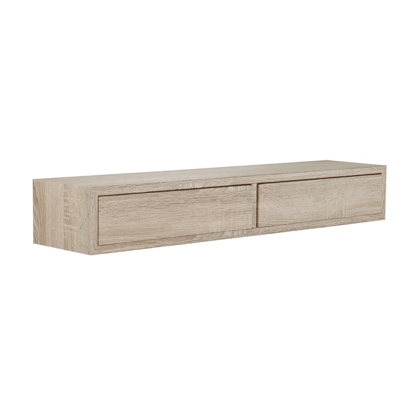 Wall-Mounted Shelf with 2 Drawers Modern Design Domino DOM-600 — 4