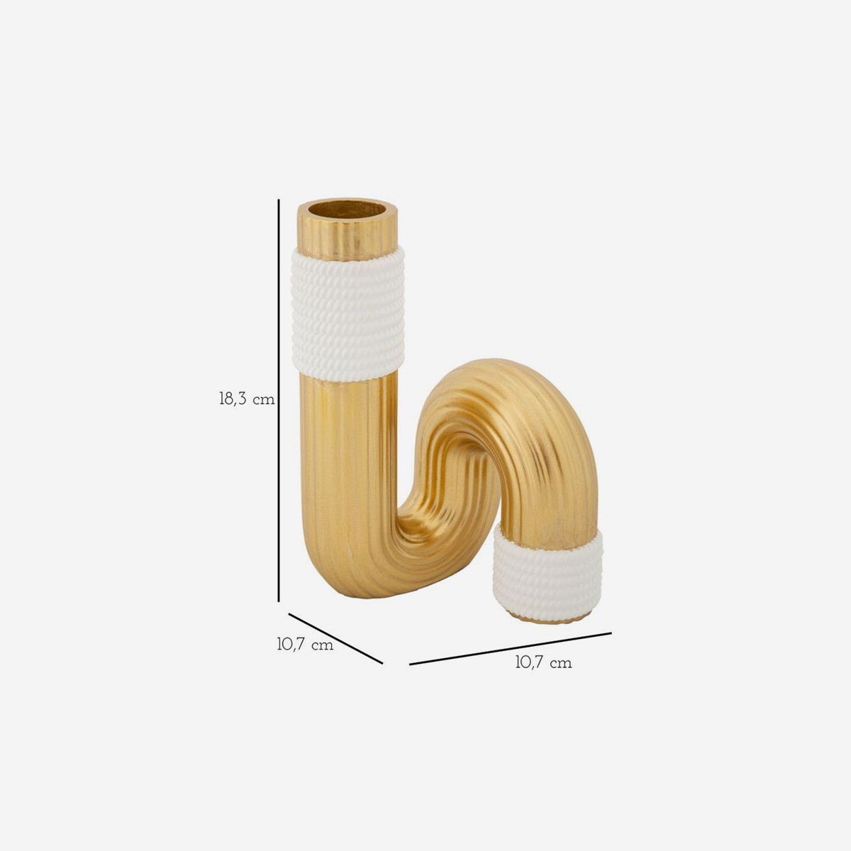 Bann L Polyresin Indoor Decorative Vase — 3