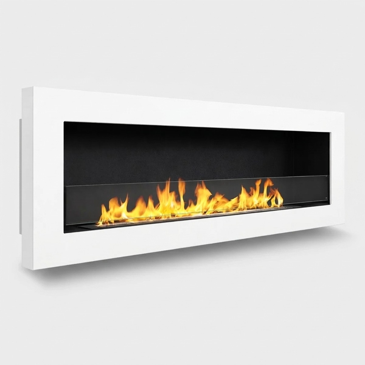 Wall mounted and recessed bioethanol fireplace Livorno 120 — 3