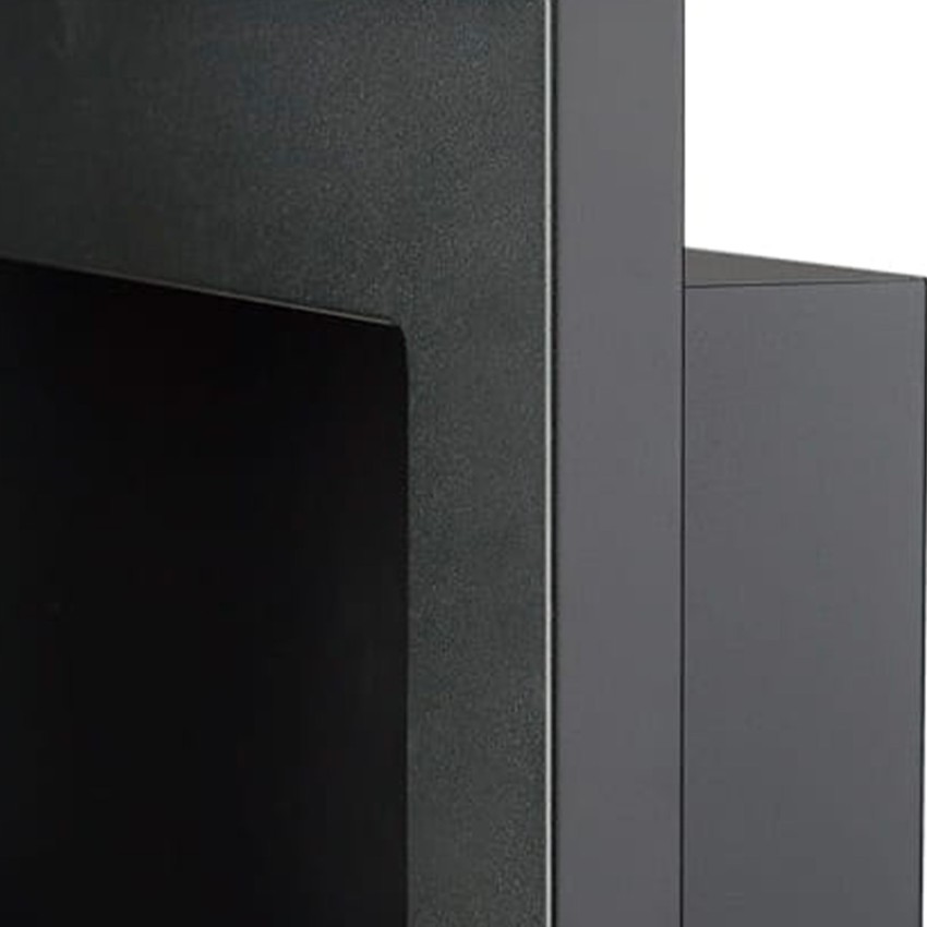 Divina Fire Pisa Nero Wall Mounted and Recessed Bioethanol Fireplace — 5