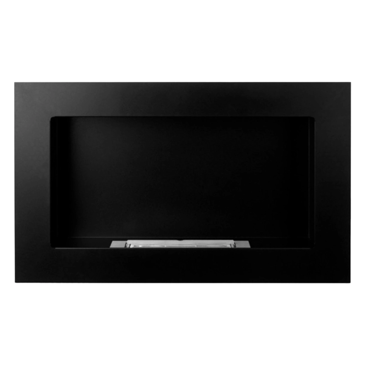 Divina Fire Pisa Nero Wall Mounted and Recessed Bioethanol Fireplace — 7