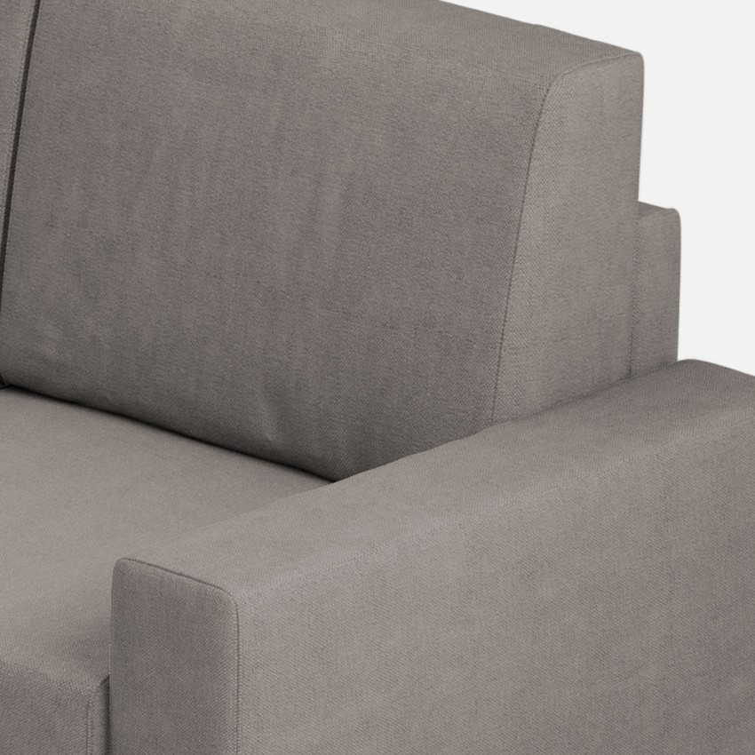 Modern 6-Seater Fabric Corner Sofa 286x246 cm Sakar — 7
