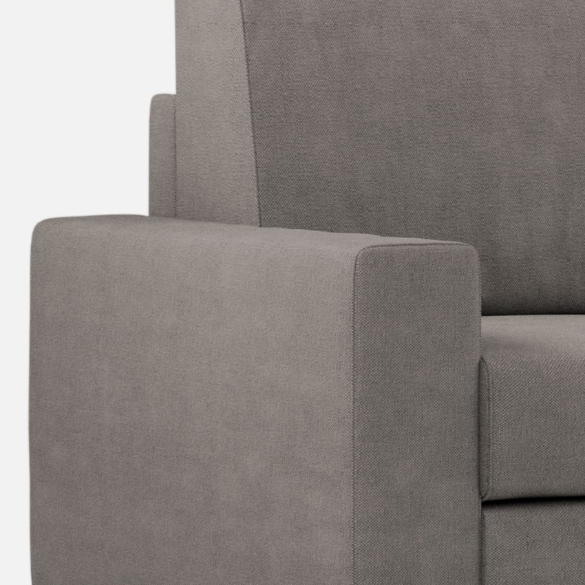 Modern 6-Seater Fabric Corner Sofa 286x246 cm Sakar — 6