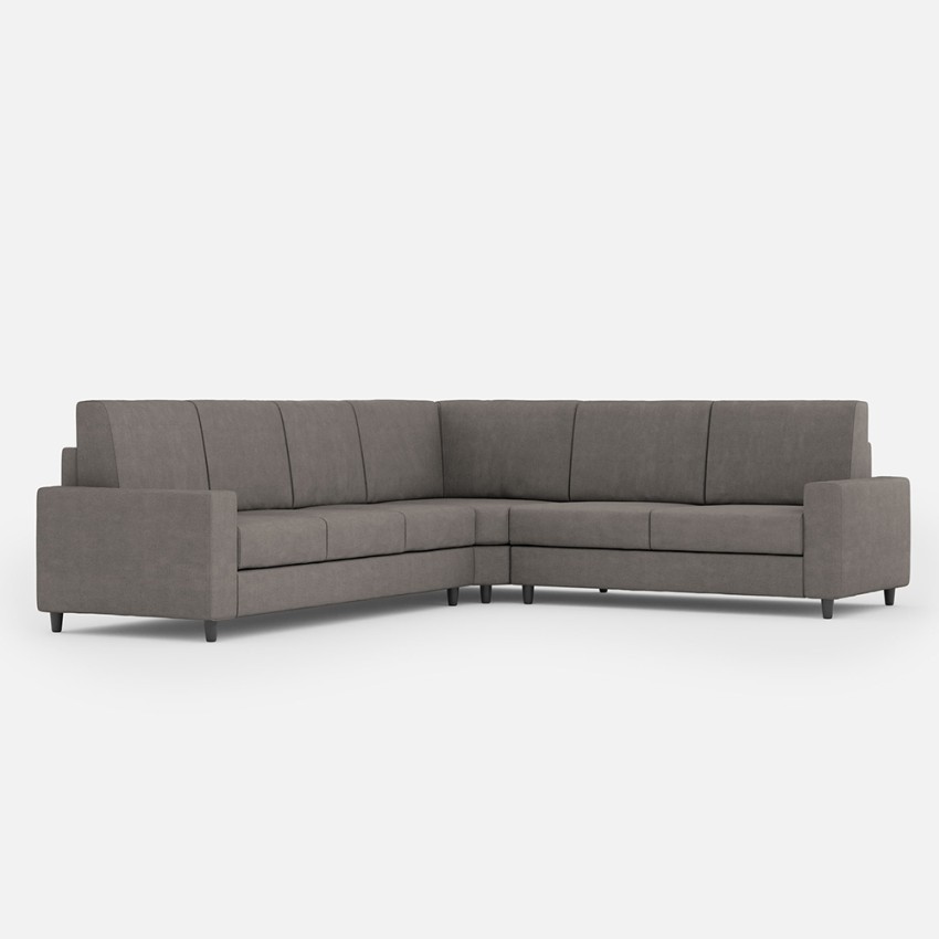 Modern 6-Seater Fabric Corner Sofa 286x246 cm Sakar — 1